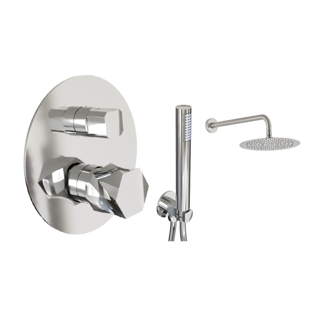 Monocomando Duche encastrar Onda